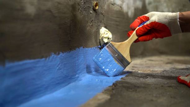 Commercial Basement Waterproofing project at a North Hampton, OH business property by SJ Waterproofing Pros